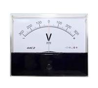 FVJKNWTY 44C2 DC /75mv VoltmetroGauge Pannello analogico V Misuratore di corrente50A -0-50A Voltmetro 3V 5A 10V 20V 30V 50V 100V 200V 300V 500V (Size : 10V -0-10V)