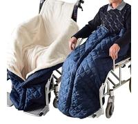 FVPJUXSG Coperta per sedia a rotelle, coperta per sedia a rotelle, con cerniera e pile, impermeabile, antivento e calda, coperta per ginocchia per sedie a rotelle, sedie reclinabili e sedie