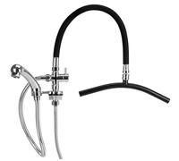 FVPJUXSG Rubinetto A Cascata Spa della Testa Regolabile per Ciotola di Shampoo Salone, Soffione per Massaggio per Capelli per Terapia Spa del Cuoio Capelluto E Cura dei Capelli(Size:Head Spa)