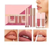 FVPKYUR Kit Trucco Labbra | Set Labbra Impermeabile per Donne,Kit Trucco 6 Pezzi per Signorine Ragazze Quotidiano Festa Pendolarismo Viaggio Appuntamento