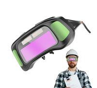 FVPKYUR Occhiali Saldatura Auto Oscuranti - Protezione Occhi | Occhiali Ad Energia Solare Per Lavorazione Metalli Saldatura Industriale Fabbricazione