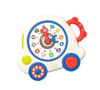 FVPKYUR Orologio didattico, apprendimento orologio per bambini - Orologio interattivo per bambini | Orologio per l'insegnamento del, orologio per l'apprendimento dei bambini, orologio per l'ora