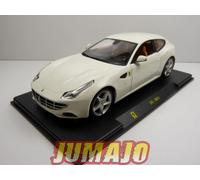 FVQ12 Voiture 1/24 BURAGO HACHETTE FERRARI GT BOITE CASSÉE : FF 2011 Blanche