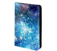 FVQL Custodia per passaporto da viaggio, 10,2 x 14,9 cm, motivo: galassia dell'universo, Multicolore 2276, 10x14cm/4x5.5 in
