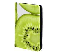 FVQL Custodia per passaporto da viaggio, 10 x 14 cm, motivo kiwi, Multicolor1366, 10x14cm/4x5.5 in