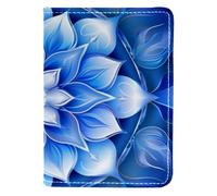FVQL Porta passaporto, 10 x 14 cm, accessori da viaggio per donne e uomini, motivo artistico con fiori, Multicolor4195, 10x14cm/4x5.5 in
