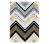 FVQL Porta passaporto, 10 x 14 cm, accessori da viaggio per donne e uomini, motivo astratto grafico, Multicolor4353, 10x14cm/4x5.5 in