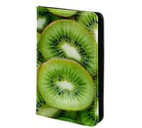 FVQL Porta passaporto, 10 x 14 cm, accessori da viaggio per donne, uomini, donne, uomini, kiwi, Multicolor2933, 10x14cm/4x5.5 in