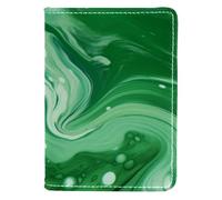 FVQL Porta passaporto 4x5.5 pollici accessori da viaggio per donne uomini, sfondo astratto, Multicolore 4129, 10x14cm/4x5.5 in