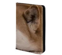 FVQL Porta passaporto in finta pelle, 10 x 14 cm, con divertente animale, Multicolor4554, 10x14cm/4x5.5 in