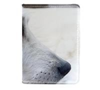 FVQL Porta passaporto, porta carte, accessori da viaggio per donne e uomini, cane divertente, Color3234, 11.5x16.5cm/4.5x6.5 in