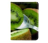 FVQL Porta passaporto, porta carte, accessori da viaggio per donne e uomini, motivo kiwi, Colore439, 11.5x16.5cm/4.5x6.5 in