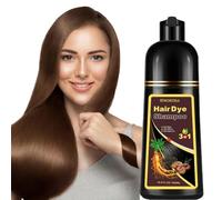 Fvquhvo Shampoo Caffè per Tinta Capelli Colorante in Minuti Lunga Durata Per Tutti I Tipi Di Capelli (Castagna)
