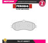 FVR1771 Kit pastiglie freno ant (MARCA FERODO)