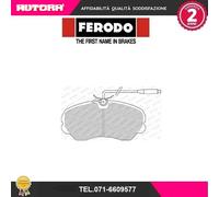 FVR510 Kit pastiglie freno, Freno a disco (MARCA FERODO).