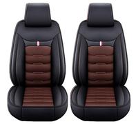 FVVWVRCSX Coprisedili Auto per Audi A4 B8 Avant, Limousine (2008-2026) Coprisedile Anteriore per Auto Impermeabile Coprisedili Traspirante Antiscivolo Set Fodere,Black Brown
