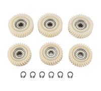FVZWKHD 6 ingranaggi planetari obliqui da 47,5 x 13 mm, 41,5 x 11 mm, ingranaggi elicoidali a 35 31 denti, con cuscinetti da 7,94 mm per parte motore del mozzo della bici elettrica