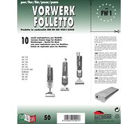 FW 1 sacchetti per scopa elettrica confezione da 10 sacchi carta