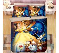 FWDDDEQ® Set Biancheria da Letto,Set Copripiumino in Microfibra con Federa, Personaggio dei Cartoni Animati Anime Super Re 260X240 Cm 1 Copripiumino + 2 Federe - Resistente All'Umidità, Resistente AG