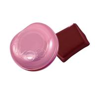 fwee Glowy Jelly Pot | Dewy Jelly Lip & Blush Color, Tinted Glow Jelly Balm, Dewy Buildable Finish - Couverture (Berry Choco) | 0.14 oz