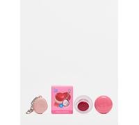 FWEE Balsamo labbra guance e labbra + portachiavi porta balsamo Lip&Ch lurry Pudding Pot + Pendant Keyring - 5 g No.Pk03 Cherry