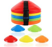 FWEEK Set di 101 cappelli da calcio, cappelli sportivi, cappelli per allenamento nel calcio, pattinaggio sul ghiaccio, pallamano, in totale 5 colori