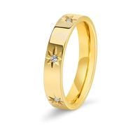 FWJUNHUYC Anello da donna in acciaio inox con girasole con intarsio in pietra, piccolo anello profumato placcato 18K e accessori, No. 7, Acciaio inossidabile, Giada