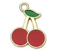 FWJUNHUYC Colorato Frutta Ciondolo Gioielli Accessori Drip Olio Lega Accessori Gioielli FAI DA TE Bracciale Collana Orecchini Pendente, Calcedonio