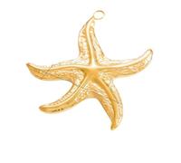 FWJUNHUYC Gli accessori per gioielli fai da te non sbiadiscono accessori per collane di fascia alta galvanica ciondolo in acciaio inossidabile reale 18k ciondolo singolo