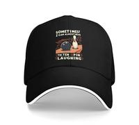 FWJZDSP A Volte riesco Quasi a Sentire Il Cappello da papà con Grafica a Dieci Pin per Donna