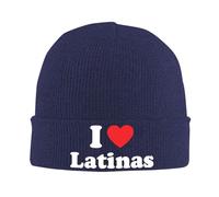 FWJZDSP Amo la mia Ragazza Latina Sexy, Regalo Berretto, Cappello Invernale da Uomo, Berretto Lavorato a Maglia da Donna, Cappello Lavorato a Maglia Nero