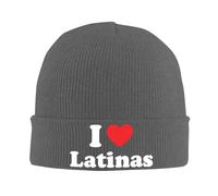 FWJZDSP Amo la mia Ragazza Latina Sexy, Regalo Berretto, Cappello Invernale da Uomo, Berretto Lavorato a Maglia da Donna, Cappello Lavorato a Maglia Nero