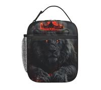 FWJZDSP Borsa per il pranzo King of Hell, doppia isolazione, a prova di perdite, borsa termica per il pranzo, organizer per il pranzo, per lavoro, picnic, viaggi, campeggio