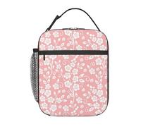 FWJZDSP Borsa termica per il pranzo a forma di fiore, riutilizzabile, borsa termica per il pranzo, per lavoro/adulti/picnic/attività all'aperto