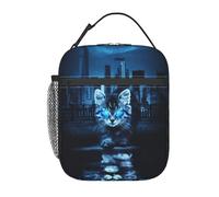 FWJZDSP Borsa termica per il pranzo, borsa termica riutilizzabile Inner Power per il pranzo, borsa termica per il lavoro/adulti/picnic/attività all'aperto