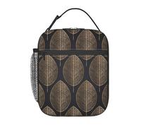 FWJZDSP Borsa termica per il pranzo Leaf Tiara, riutilizzabile, borsa termica per il pranzo, per lavoro/adulti/picnic/attività all'aperto