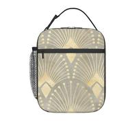 FWJZDSP Borsa termica per il pranzo The, riutilizzabile, borsa per il pranzo impermeabile per donne, uomini, lavoro, ufficio, picnic