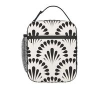 FWJZDSP Borse termiche per il pranzo per donne e uomini, borse termiche classiche Bloom per il pranzo, riutilizzabili, borsa termica per il pranzo, grande capacità, per lavoro, picnic o viaggi