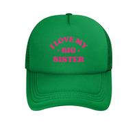 FWJZDSP Cappellino da Baseball Regolabile da Uomo e da Donna con Scritta I Love My Big Sister e Scritta Hot Gift