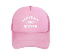 FWJZDSP Cappellino da Baseball Regolabile da Uomo e da Donna con Scritta I Love My Big Sister e Scritta Hot Gift
