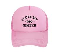 FWJZDSP Cappellino da Baseball Regolabile da Uomo e da Donna con Scritta I Love My Big Sister e Scritta Hot Gift