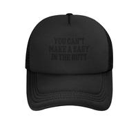 FWJZDSP Cappellino da Baseball Regolabile da Uomo e da Donna con Scritta You Can't Make A Baby in The Butt (Non puoi Fare Un Bambino nel Sedere)