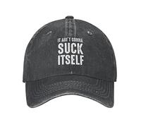 FWJZDSP Cappellino da Baseball Regolabile, Sportivo, Unisex, con Scritta It Ain't Gonna Suck Itself
