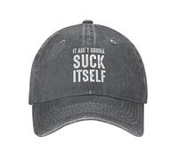 FWJZDSP Cappellino da Baseball Regolabile, Sportivo, Unisex, con Scritta It Ain't Gonna Suck Itself