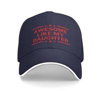 FWJZDSP Cappello da Baseball da Camionista per Uomo e Donna, con Scritta Fantastic Like My Daughter