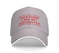 FWJZDSP Cappello da Baseball da Camionista per Uomo e Donna, con Scritta Fantastic Like My Daughter