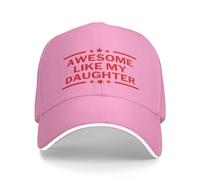 FWJZDSP Cappello da Baseball da Camionista per Uomo e Donna, con Scritta Fantastic Like My Daughter