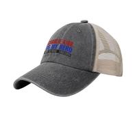 FWJZDSP Cappello da Camionista Charlie Kirk Is My Hero, Berretto da Baseball in Rete da Cowboy