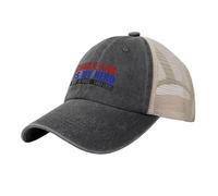 FWJZDSP Cappello da Camionista Charlie Kirk Is My Hero, Berretto da Baseball in Rete da Cowboy