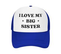 FWJZDSP Cappello da Camionista da Uomo e da Donna con Scritta I Love My Big Sister